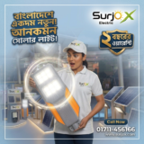 LA-8 অল ইন ওয়ান সোলার LED স্ট্রিট লাইট