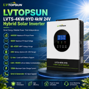 LVTOPSUN LVTS-4KW-HYD 4kW 24V Hybrid Solar Inverter
