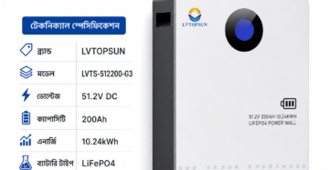 LVTOPSUN LVTS-512200-G3 51.2V 200Ah 10.24kWh LiFePO4 Battery xe2x80x94 Photo 5