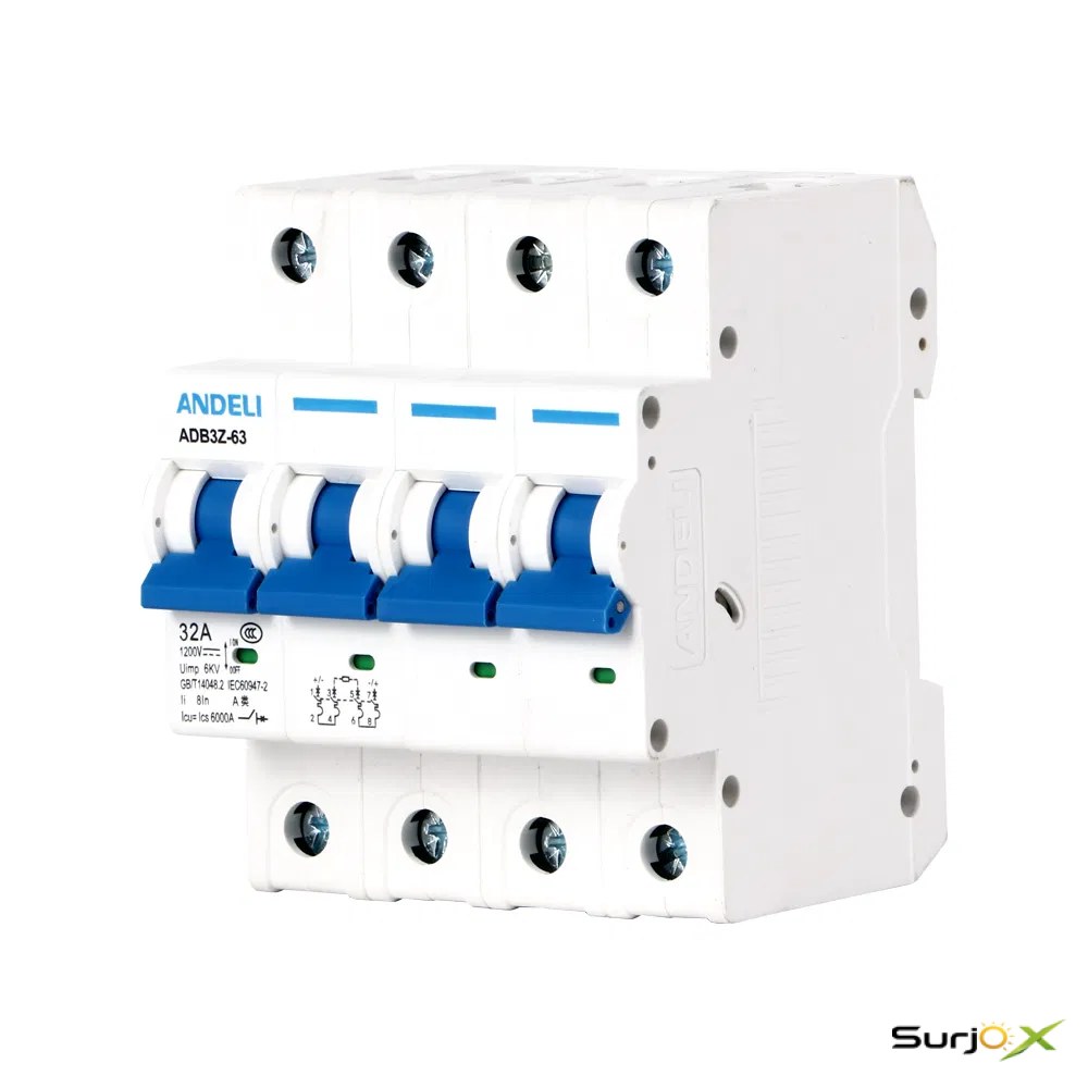 ANDELI ADB3Z-63 DC MCB 300V 1P 6kA - Gallery 1 - SurjoX