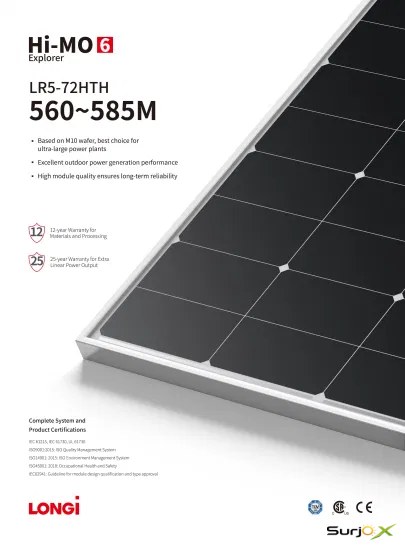 LONGi 585W Hi-MO N-Type Monocrystalline Solar Panel - Gallery 2 - SurjoX