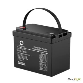 LVTOPSUN LVTS-128100 12.8V 100Ah LiFePO4 Battery - Gallery 1 - SurjoX
