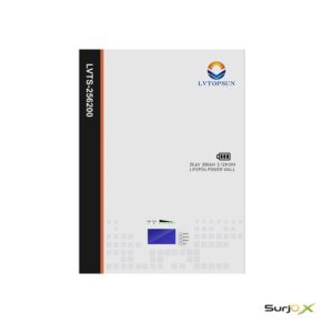 LVTOPSUN LVTS-256200 25.6V 200Ah LiFePO4 Battery - Gallery 1 - SurjoX