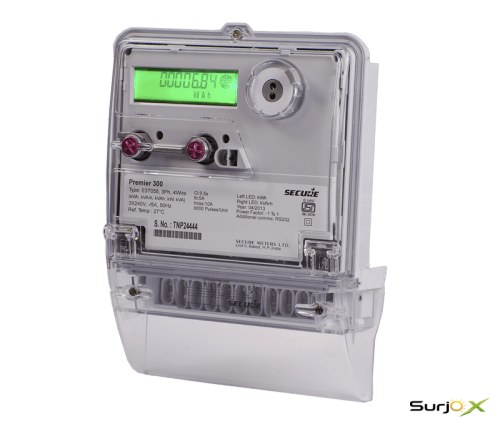 Secure Premier 300 CT/VT Operated Energy Meter - SurjoX