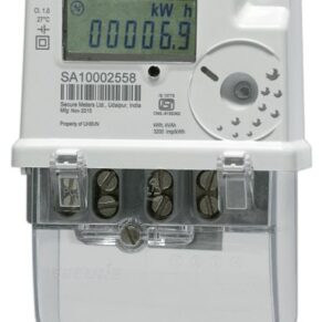 Secure Saral Single Phase Direct Connected Credit Meter - SurjoX