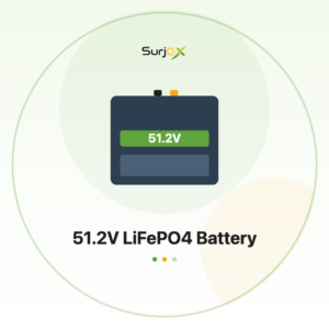 51.2V LiFePO4 Battery