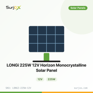 LONGi 225W 12V Horizon Monocrystalline Solar Panel