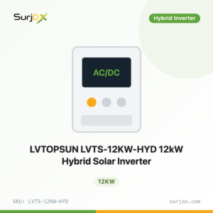 LVTOPSUN LVTS-12KW-HYD 12kW Hybrid Solar Inverter